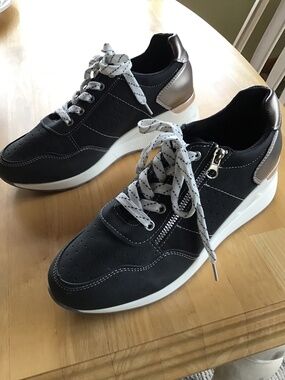 Fun sneakers/tennis shoes.